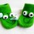 Frosch - Pantoffeln Gr. 40/41