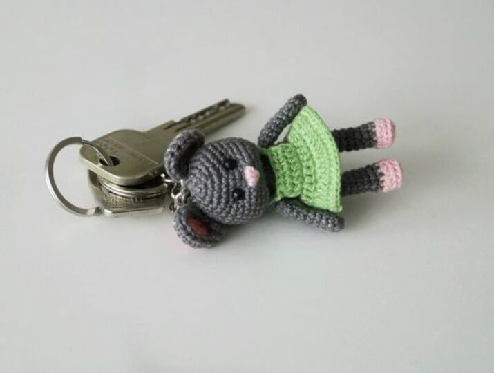 Sparset! Häkelanleitung Schlüsselanhänger, Taschenbaumler