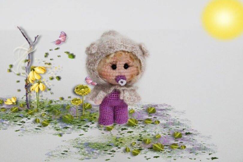 Sparset! Häkelanleitung Schlüsselanhänger, Taschenbaumler