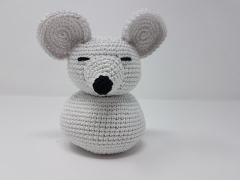 Häkelanleitung Schneemaus