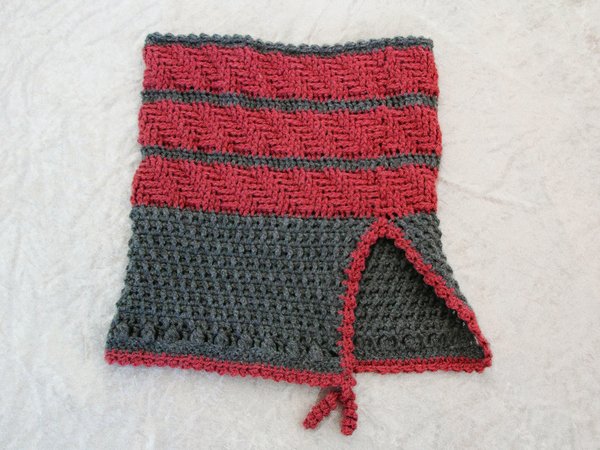 Crochet pattern cowl Cozy