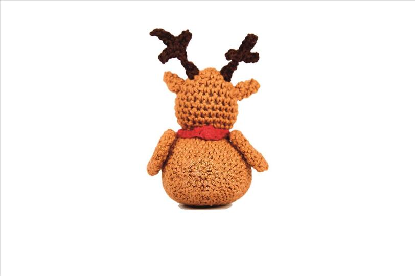 Häkelanleitung Rudolph die Rentier-Ente