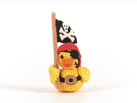 Häkelanleitung Captain Duck Sparrow