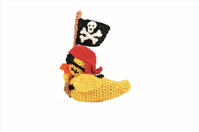 Häkelanleitung Captain Duck Sparrow