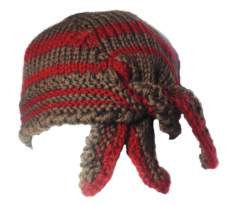 Baby / Kids Biker Schal- Mütze Piratenmütze