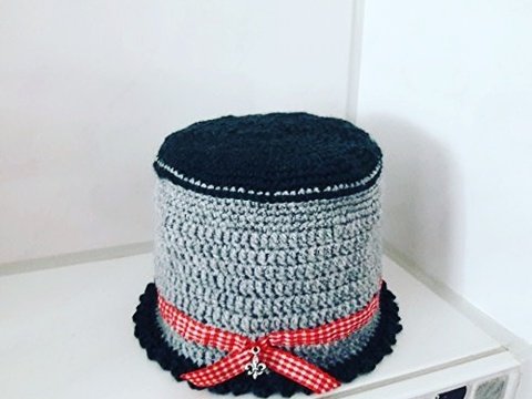 Häkelanleitung Klorollenhut Bayrisch