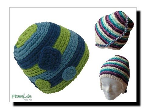 Mütze Emma - Häkelanleitung