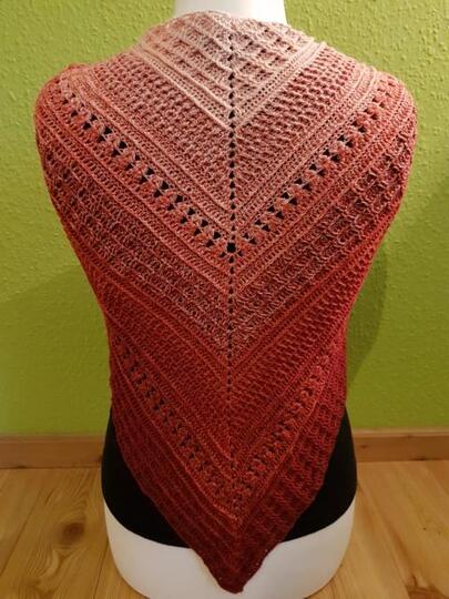 Häkelanleitung Tuch Rufina