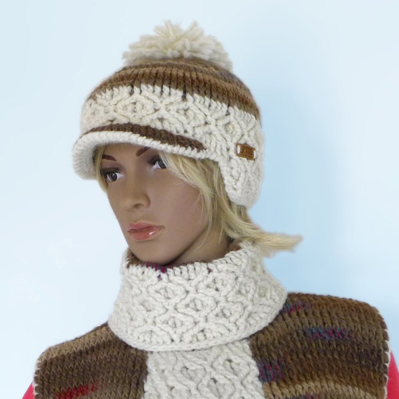 Mod. 026/027/028 - Bundle/Sparset - Häkelanleitungen mit Zopfmuster Pullunder + 2 Wintersets - Bild 3