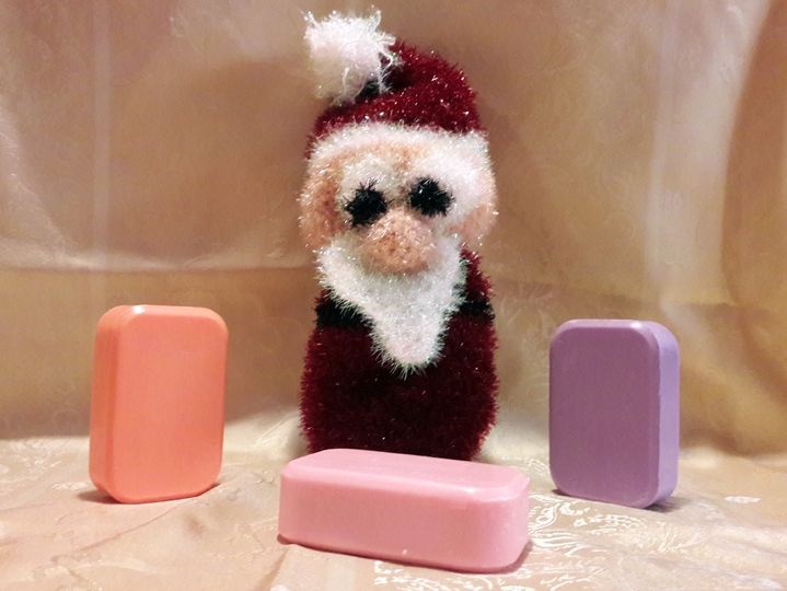 Häkelanleitung " Seifen Santa aus Creative Bubble Wolle "