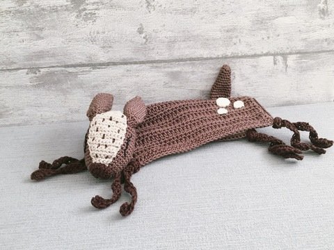 Häkelanleitung Schnuffeltuch Rehkitz