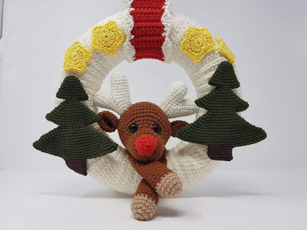 Häkelanleitung Winterkranz - Bild 3