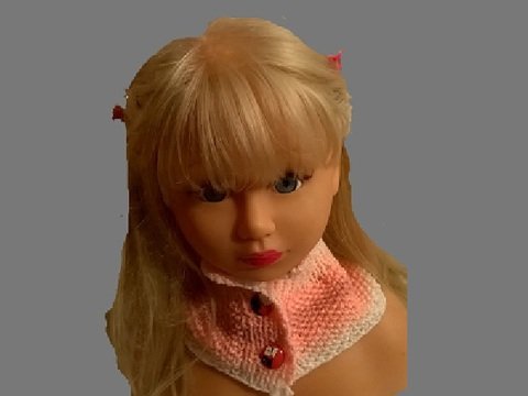 Schnell gestrickter Schalkragen für Kleinkinder, kostenlose Anleitung