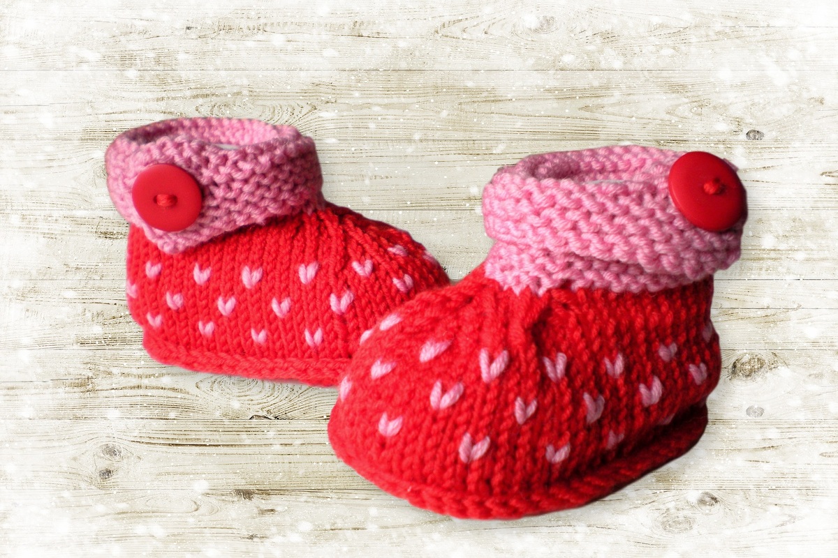Babyschuhe Strickanleitung