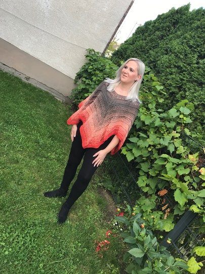 Häkelanleitung Poncho "Flair"