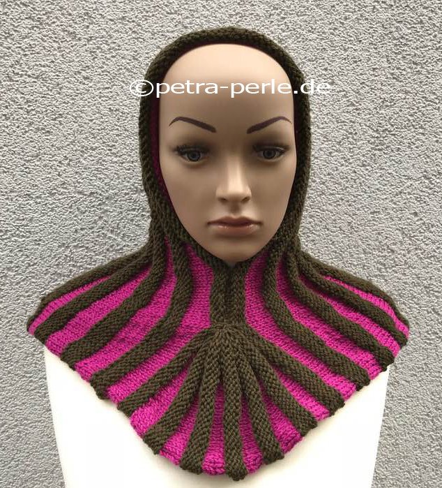 Hoodie Kragen mit Streifen - Bild 6