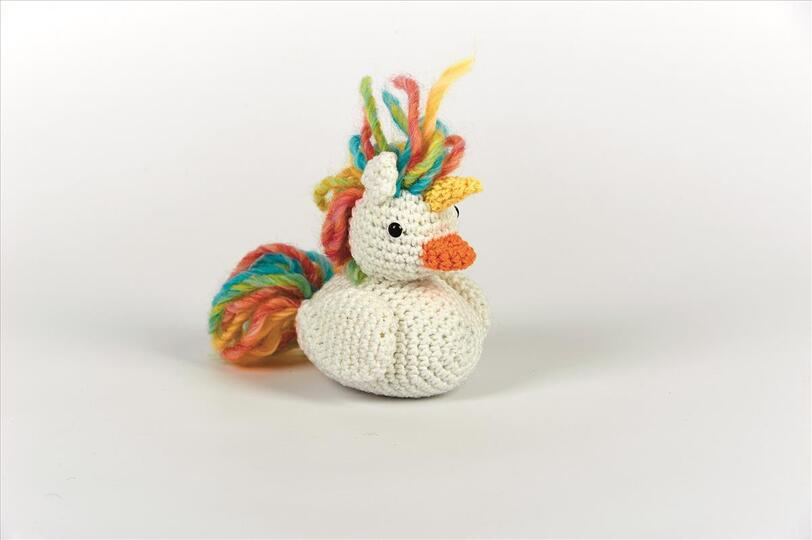 Häkelanleitung Enthorn