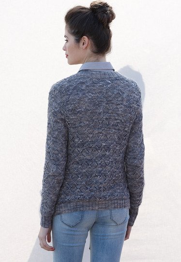 Strickanleitung Longcardigan Karstine