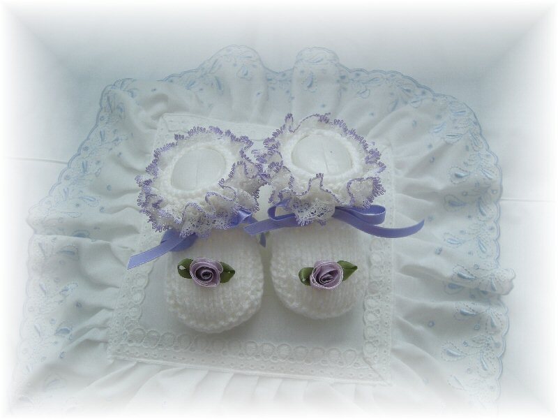 Strickanleitung Babyschuhe Gr. 50 und 56