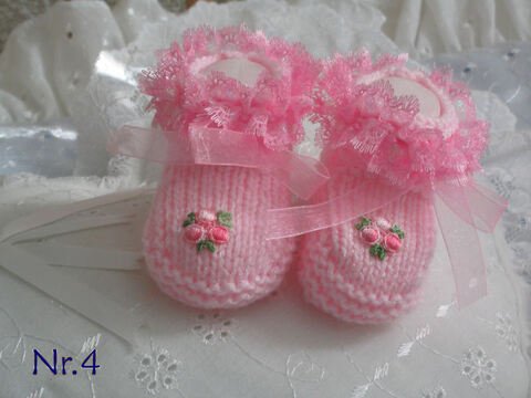 Strickanleitung Babyschuhe Gr. 50 und 56