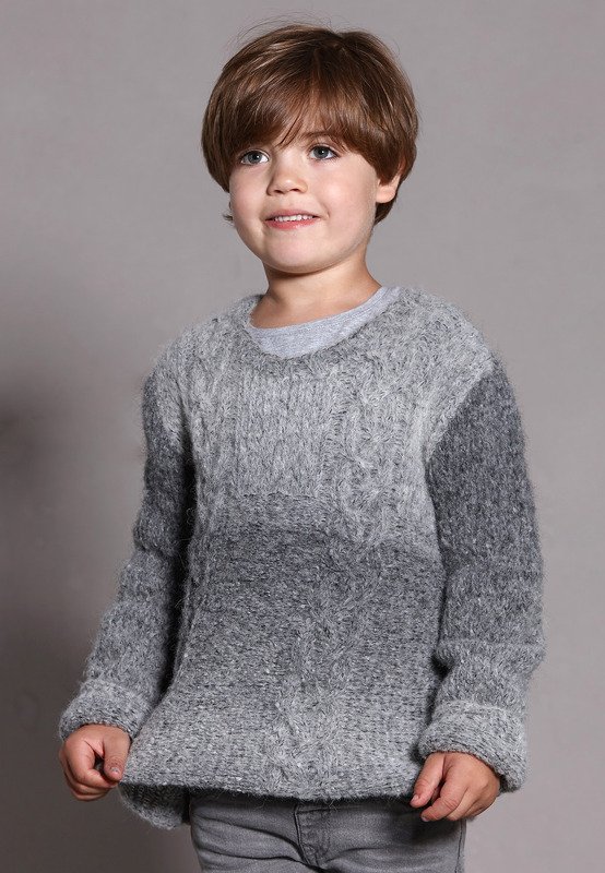 Strickanleitung Kinderpulli Peder - Bild 2