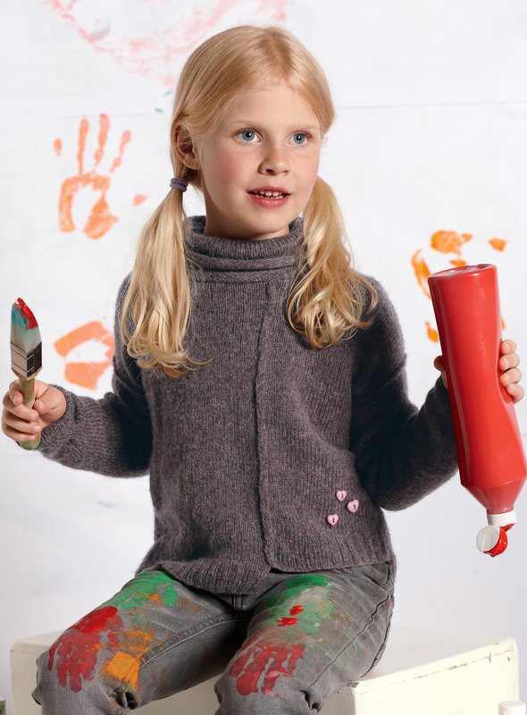 Strickpulli Udele für Kinder