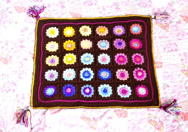 Flower Granny Blanket