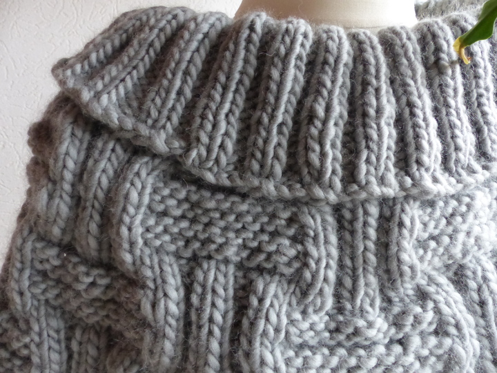 Strickanleitung Cape "Reise nach Brüggen"