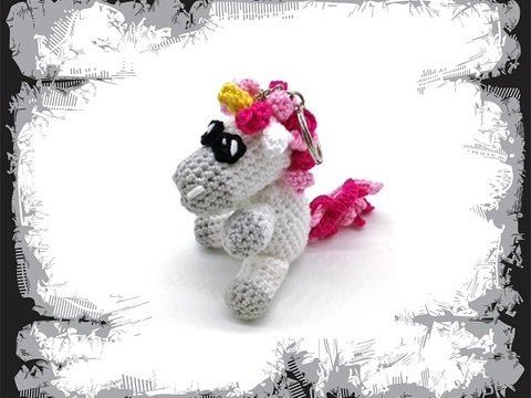 Missy das Einhorn (Schlüsselanhänger)