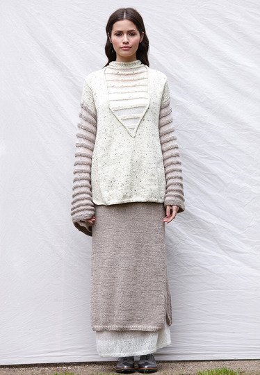 Strickset Tunika + Rock Loreia