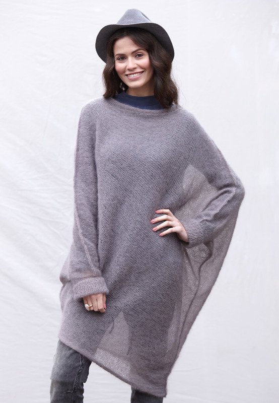 Strickanleitung Poncho-Pulli Lillesol - Bild 3