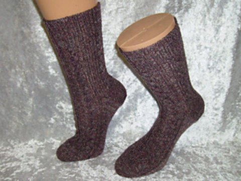 Sockenmuster Rosengarten