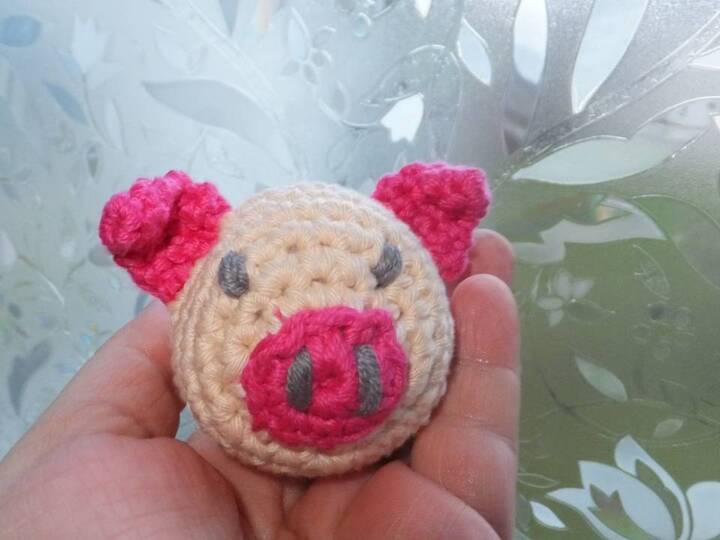 Schwein muss man haben .... Häkelanleitung