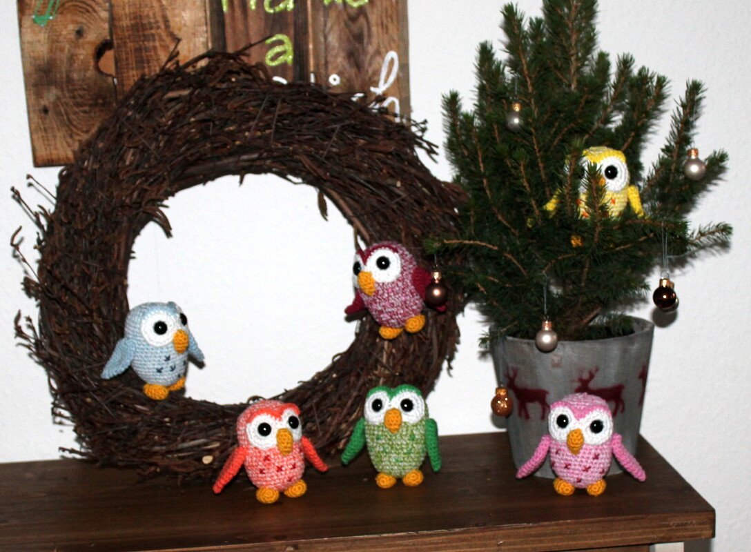 Baby Eulen Häkelanleitung