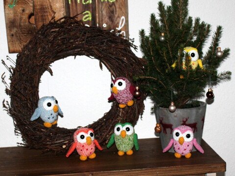 Baby Eulen Häkelanleitung