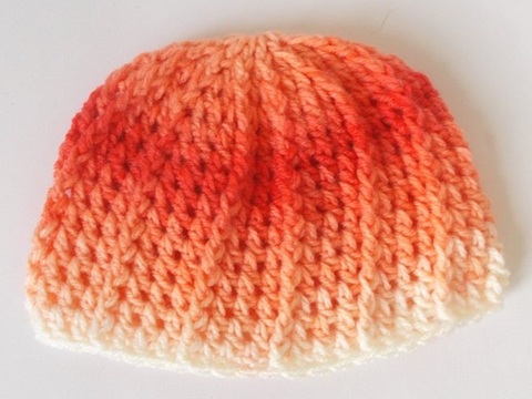 Häkelanleitung Babymütze "Bibi" - Kopfumfang 36/38
