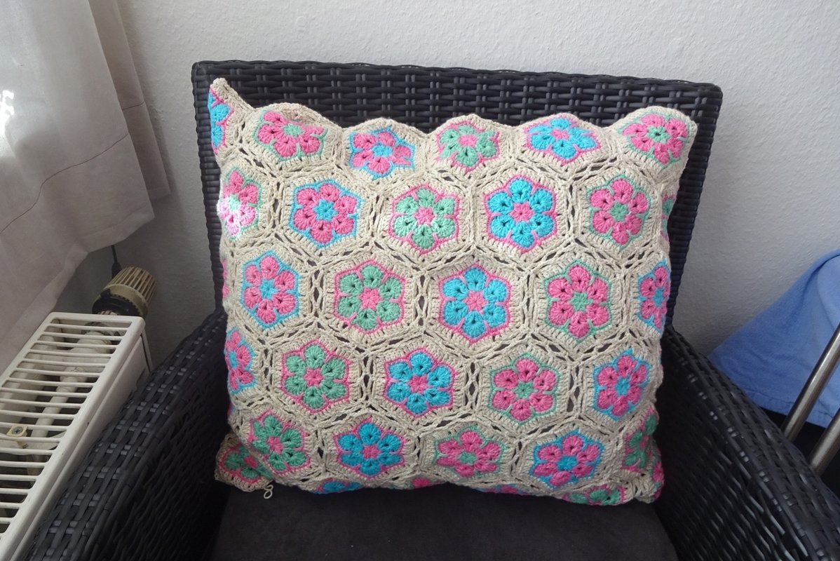 African Flowers Kissenbezug - Bild 2