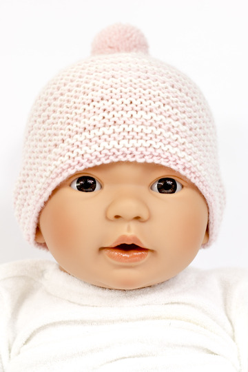 Strickanleitung Basic Mütze und Basic Dreieckstuch für Babies und Kleinkinder- extra für Anfänger: super ausführlich!