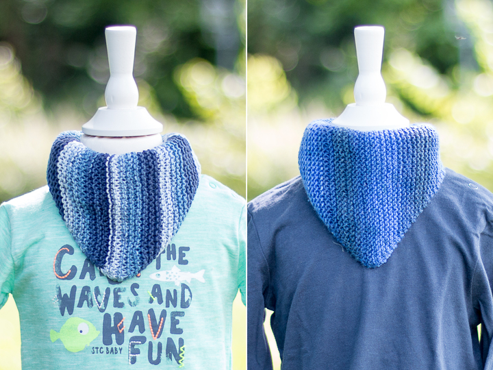 Strickanleitung Basic Mütze und Basic Dreieckstuch für Babies und Kleinkinder- extra für Anfänger: super ausführlich!