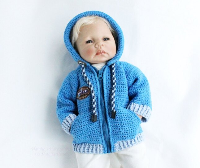 2 PDFs-set: trousers & jacket "Sport" (sizes 3 m.-7/9 y.)