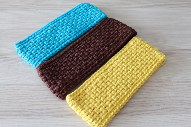 "Flechtwerk" gehäkeltes Stirnband PDF-Anleitung