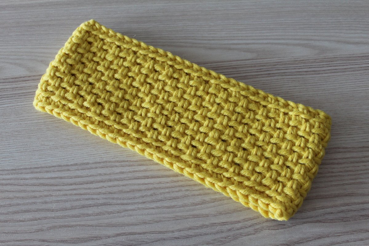 "Flechtwerk" gehäkeltes Stirnband PDF-Anleitung - Bild 14