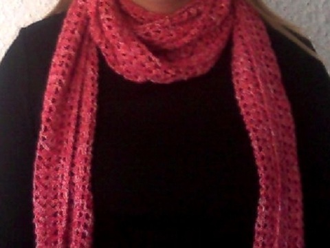 Häkelanleitung Schal "Pink Dream"