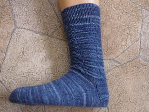 Sockenmuster Etagenwerk