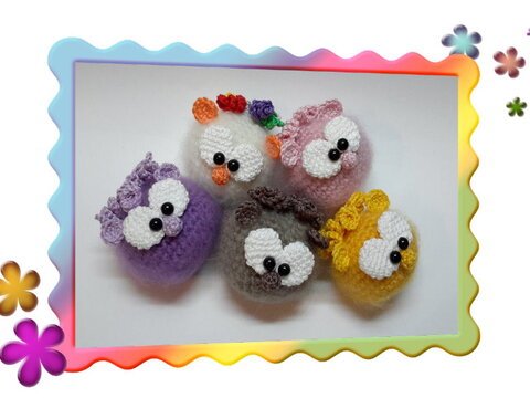 Häkelanleitung Pommelis, Taschenbaumler, Schlüsselanhänger