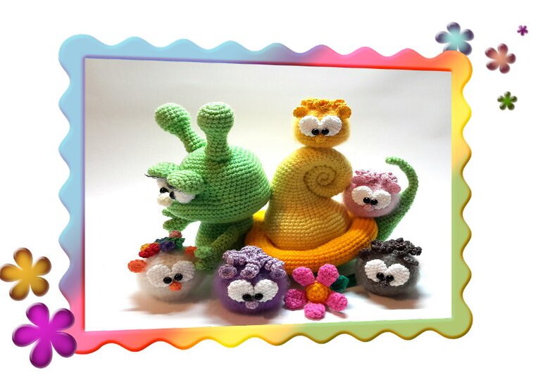 Häkelanleitung Pommelis, Taschenbaumler, Schlüsselanhänger