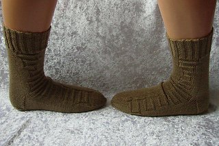 Sockenmuster Der Weg des Pharao