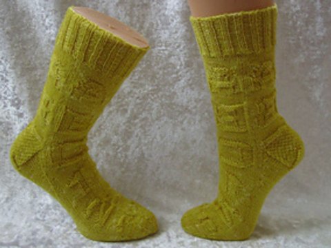 Sockenmuster schreiben