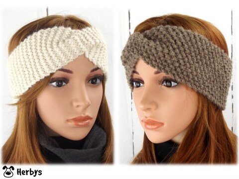 Strickanleitung Stirnband "Twist"