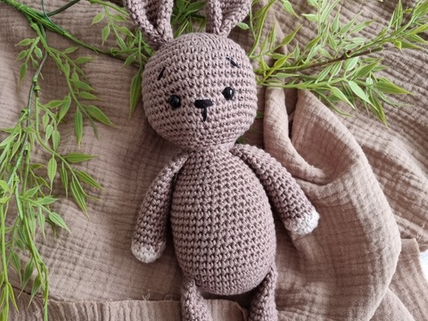 Häkelanleitung Hase Molli auf Deutsch